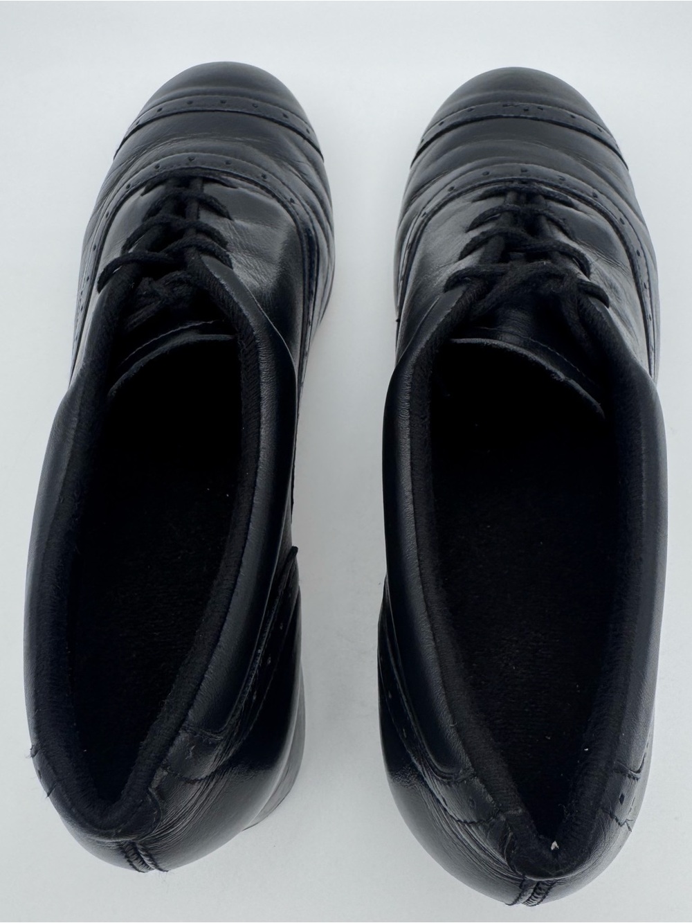 Bloch Jason Samuels Smith Professional Black Leather Tap Shoes Women's Size 9 - Picture 6 of 7